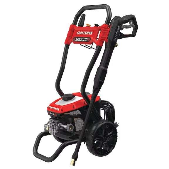 CRAFTSMAN 1900 PSI 1.2-GPM Cold Water Electric Pressure Washer - SEE DESCRIPTION