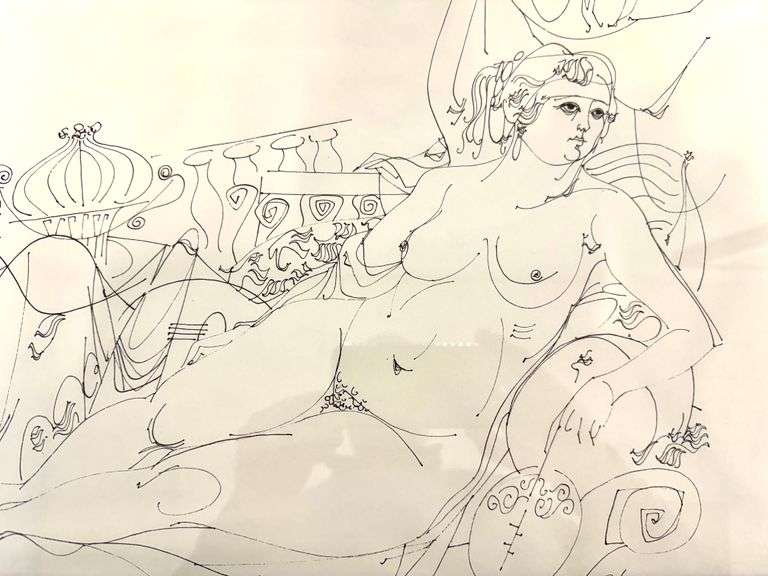 Pablo Picasso | Nude Art Etching Print