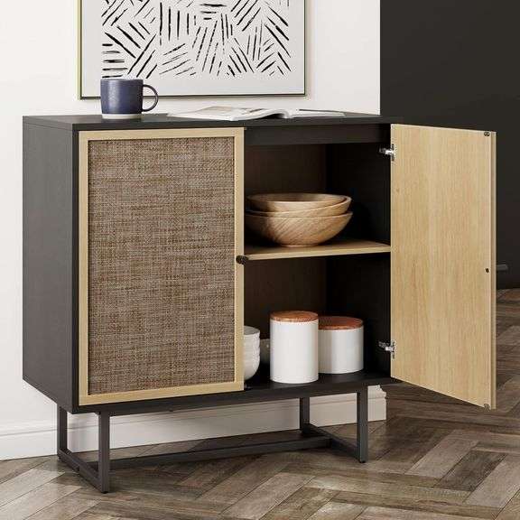 Nathan James Kova Rattan Wood Accent Sideboard - NEW!