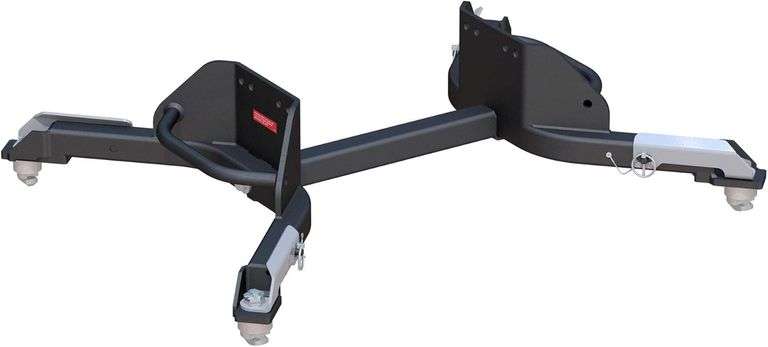 CURT 16021 Replacement Ram 2500, 3500 Puck System 5th Wheel Legs, 25,000 lbs, Hitch Head Required (N
