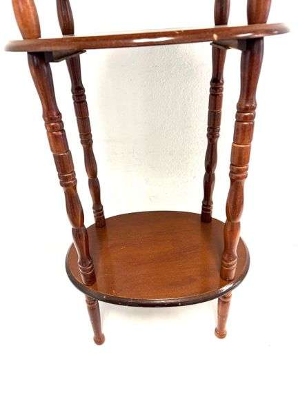 Solid Wood 3 Tier Accent / Side Table