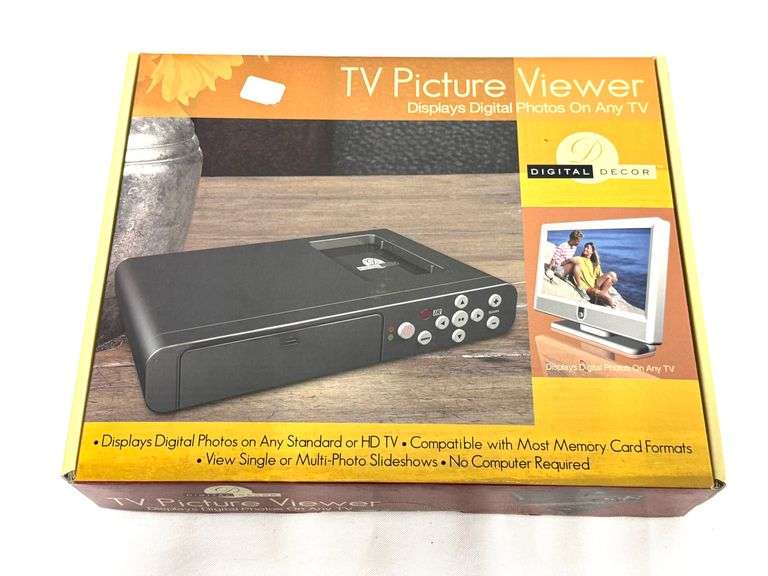 Digital Decor TV Picture Viewer, New Sealed