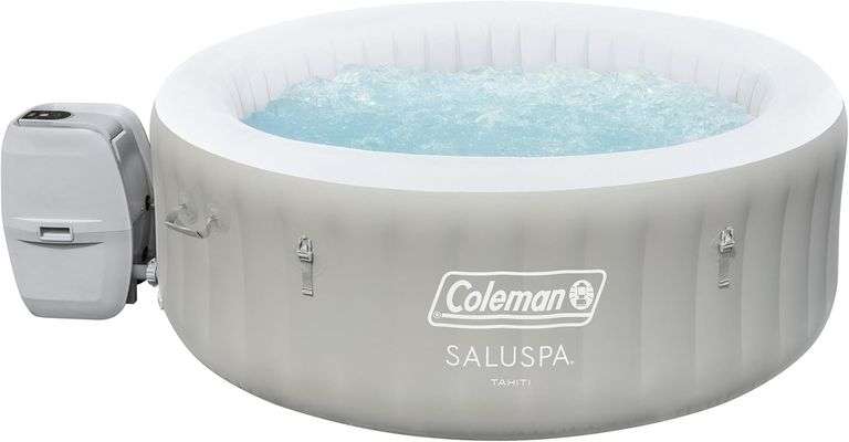Coleman Tahiti EnergySense AirJet Inflatable Hot Tub Spa (71" x 26") | Portable Hot Tub - NEW!