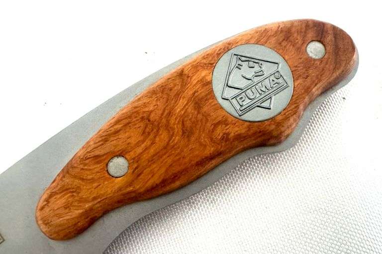 Puma Knife: Python Hunter Thuya Wood Handle Knife
