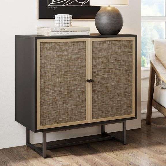 Nathan James Kova Rattan Wood Accent Sideboard - NEW!
