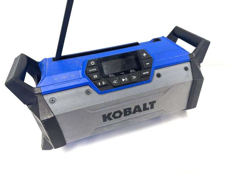 Kobalt 24V Max Jobsite Radio - Tested & Working!