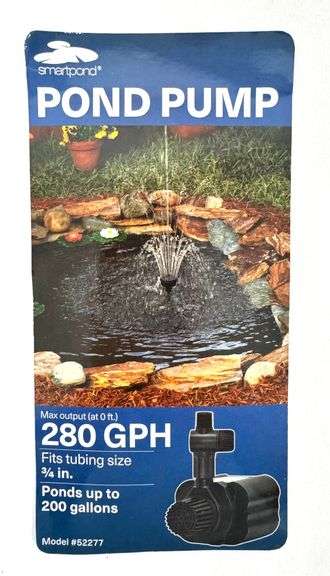 smartpond 280-GPH Submersible Corded Electric Pond Pump