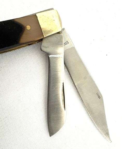 Rite Edge Three Blade Stockman Folding Knife