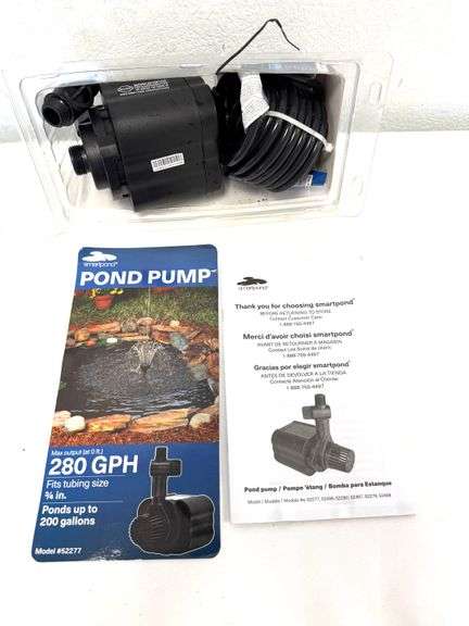 smartpond 280-GPH Submersible Corded Electric Pond Pump