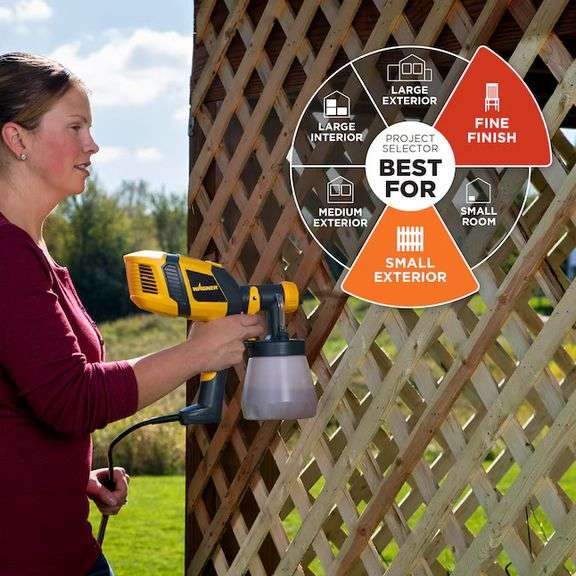 Wagner Control Spray QX2 Handheld Stain Sprayer