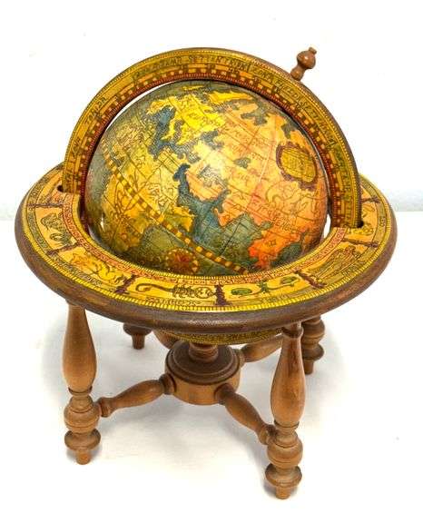 Decorative World Globe | Shelf or Table Decor