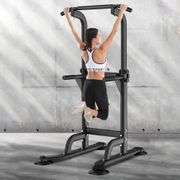 SogesPower - Power Tower Dip Station Pull Up Bar for Home Gym - NEW!