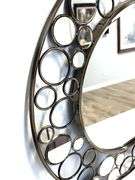 30" Round Designer Mirror ( Metal & Mirror)