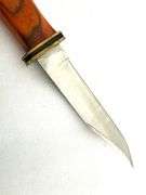 Master Cutlery Fixed Blade, 7.75in, Stainless Steel Blade, Wood Handle HK-1022.7