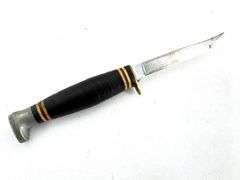 Vintage Kabar 1224 Trout Knife with Leather Handle