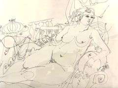 Pablo Picasso | Nude Art Etching Print