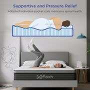 Mubulily Queen Sized 12" Memory Foam Mattress - NEW in BOX!