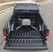CURT 16021 Replacement Ram 2500, 3500 Puck System 5th Wheel Legs, 25,000 lbs, Hitch Head Required (N