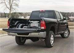 CURT 16021 Replacement Ram 2500, 3500 Puck System 5th Wheel Legs, 25,000 lbs, Hitch Head Required (N