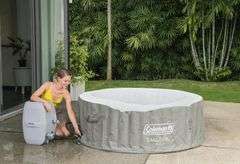 Coleman Tahiti EnergySense AirJet Inflatable Hot Tub Spa (71" x 26") | Portable Hot Tub - NEW!