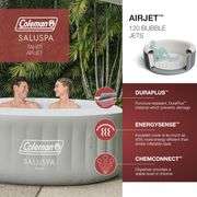 Coleman Tahiti EnergySense AirJet Inflatable Hot Tub Spa (71" x 26") | Portable Hot Tub - NEW!