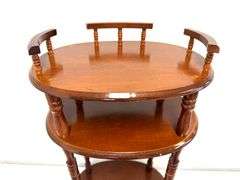 Solid Wood 3 Tier Accent / Side Table