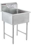 DuraSteel 24" x 24" Stainless Steel Utility Sink - NSF Certified (NEW)