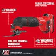 CRAFTSMAN V20 20-volt Max 6-Tool Power Tool Combo Kit with Soft Case (2-Batteries Included)