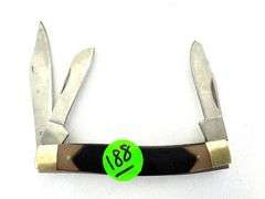 Rite Edge Three Blade Stockman Folding Knife