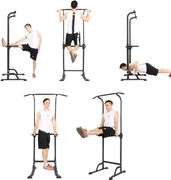 SogesPower - Power Tower Dip Station Pull Up Bar for Home Gym - NEW!