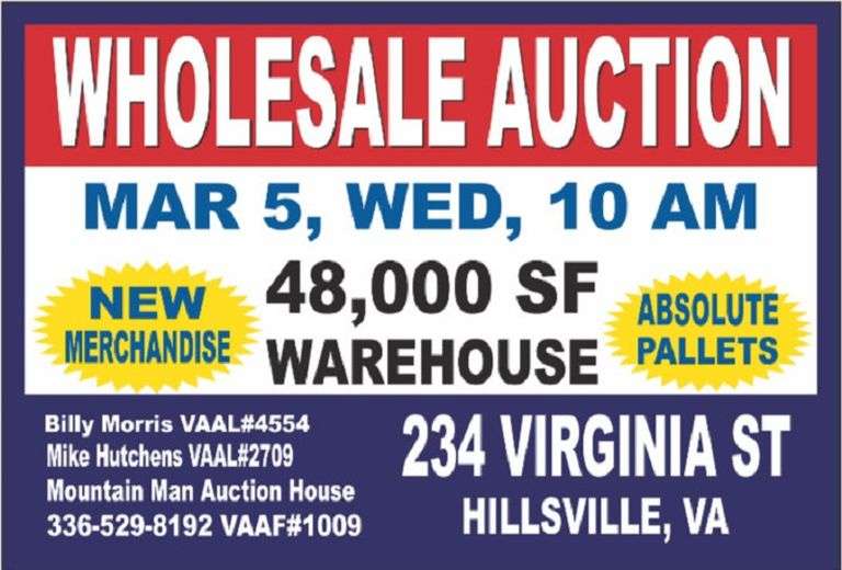 Live Wholesale Bulk Auction