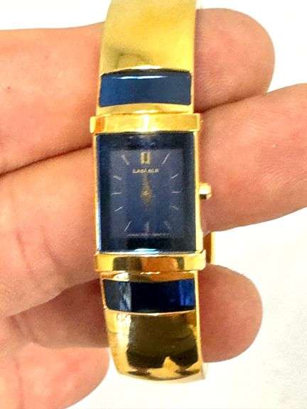 SEIKO Lassale Quartz Top of The Line Sapphire Crystal Blue Ladies Watch