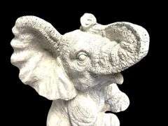 22" Tall Elephant Sculpture