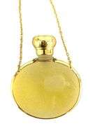 Vintage NINA RICCI "Air du Temps" Dove Frosted Glass Bottle Pendant with Perfume