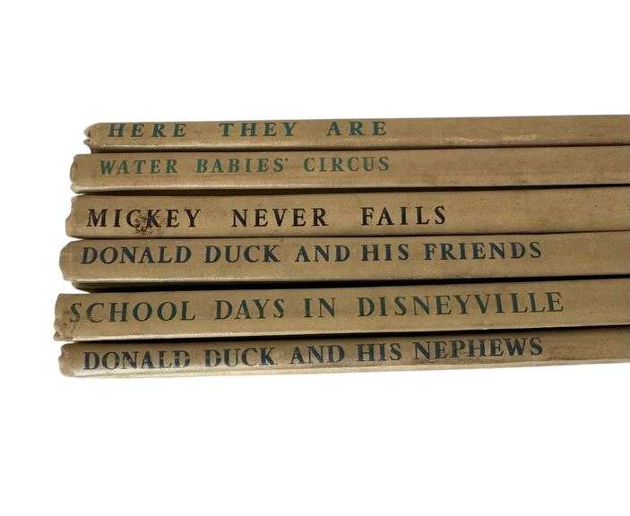 Vintage Walt Disney Story Books