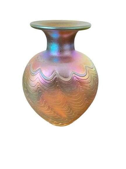 Robert Held (Canada) Art Glass Vase
