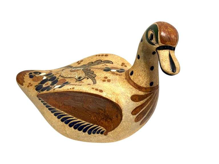 Tonala Pottery | Large Folk Art Duck