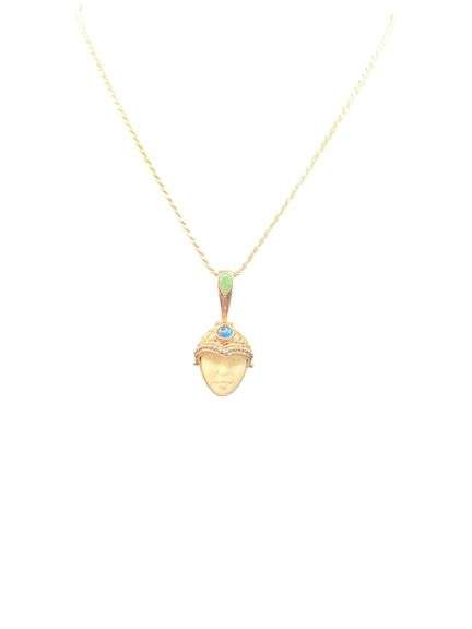Marked and/or Tested Sterling Silver Necklace and Earring Set [24.16g]