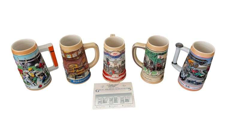 Collector Beer Stein Assortment
