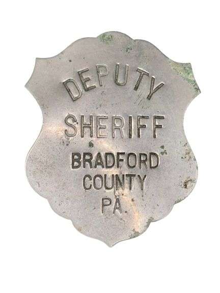 Vintage Deputy Sheriff Badge