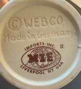 Vintage Webco Utica Club Figural Stein Assortment