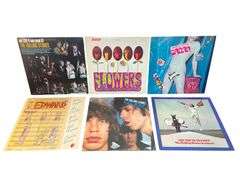 Vintage Rolling Stones LP Assortment